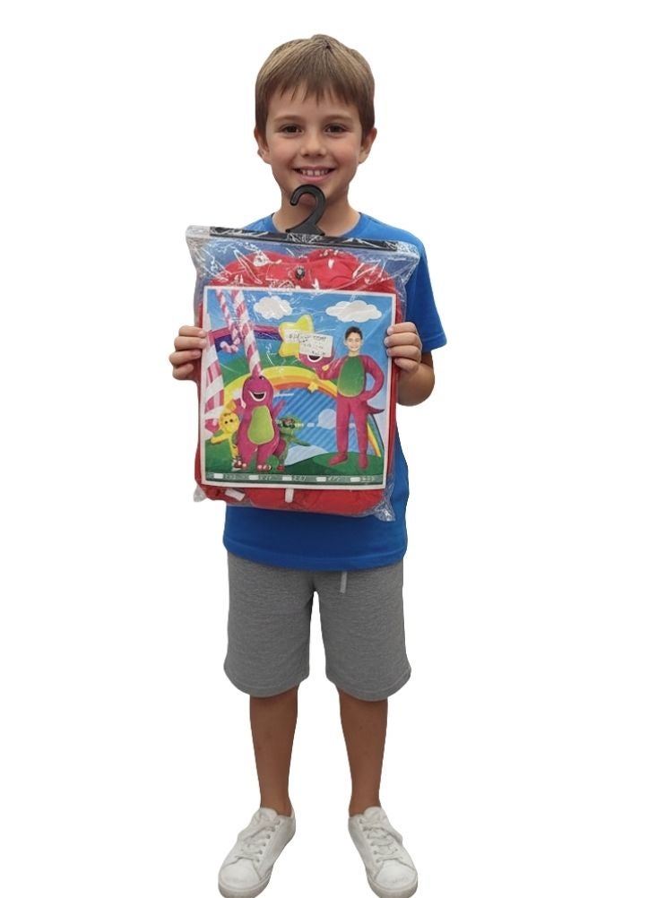 Premium Kids Dinosaur Costume Full Body Jumpsuit – Soft Plush Dino Fancy Dress for Boys & Girls, Halloween, Birthday Party & School Events - Image 2